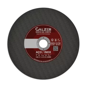 Disco de Corte Aço/Inox 7"