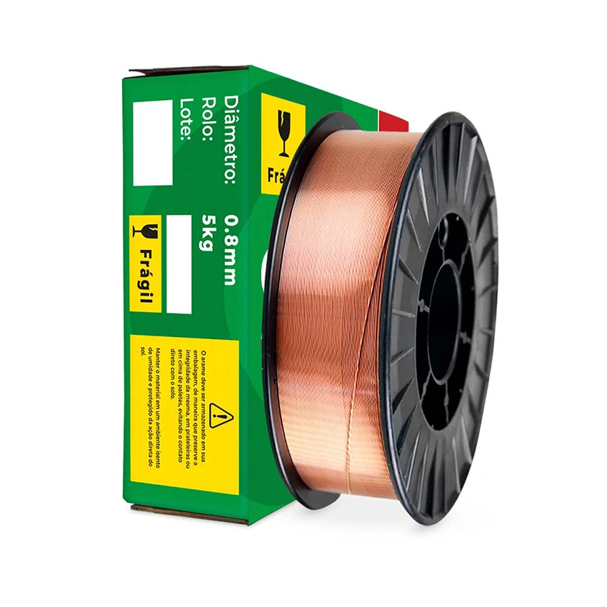 Arame MIG ER70S-6 - 0.8, 5Kg