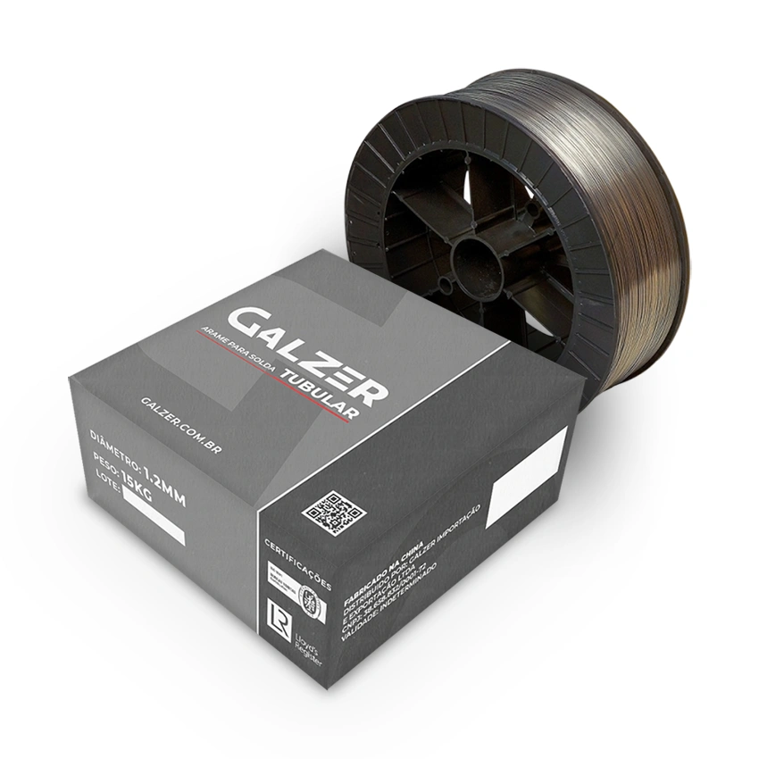 Arame Tubular E71T-1 - 1.2mm, 15Kg