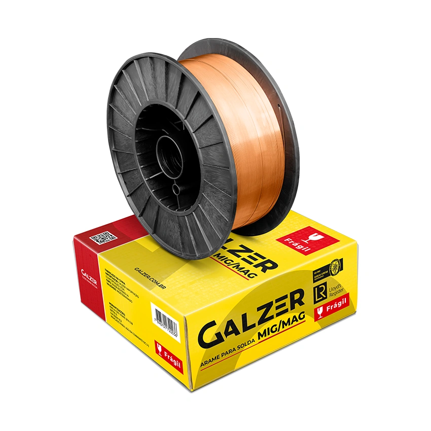 Arame MIG ER70S-6 - 1.0, 5Kg